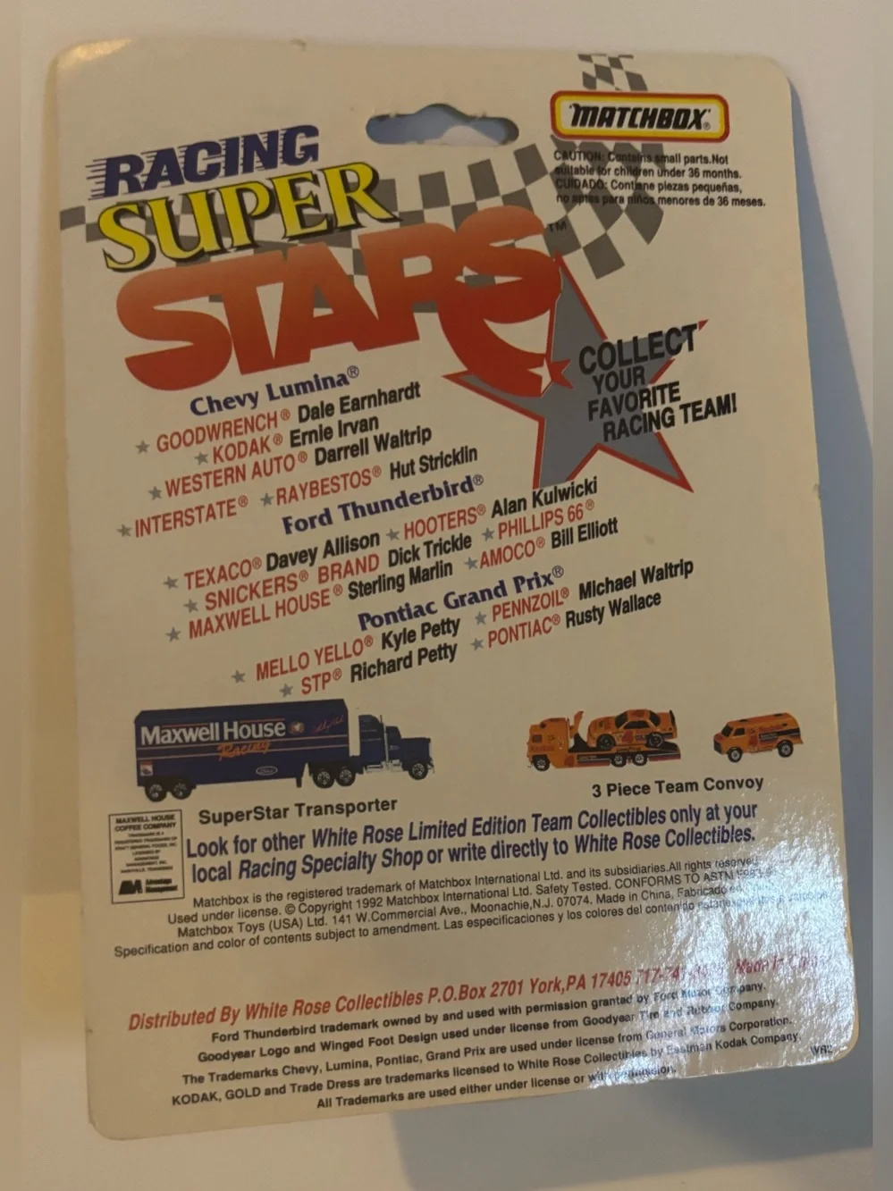 Matchbox Kids Racing Car #12 in Blue and Red